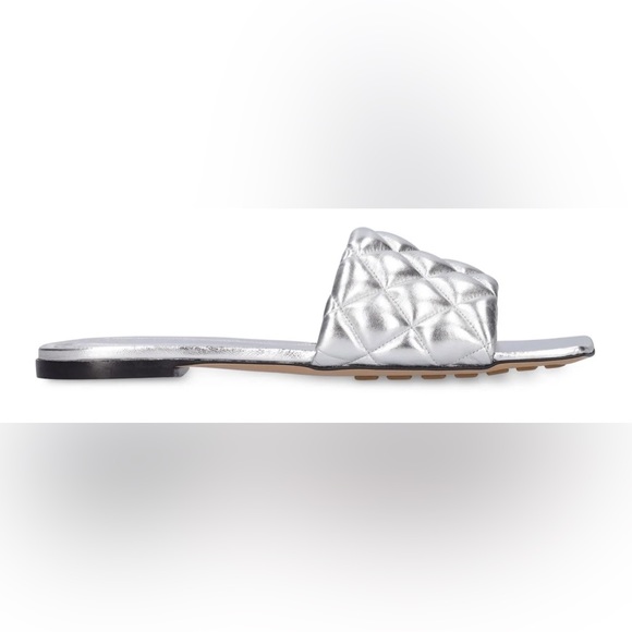 Bottega Veneta- quilted sandals - Picture 3 of 16